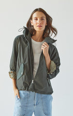 Adroit - Bomber Jacket with Hood
