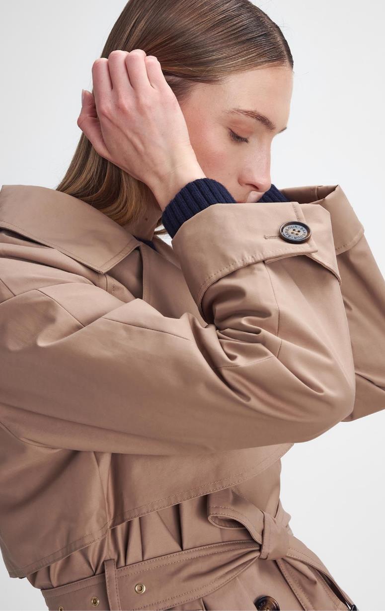 Barbour ladies trench coat online