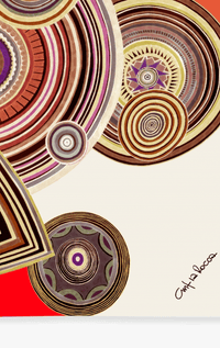 Cinzia Rocca= Small Silk Square Scarf