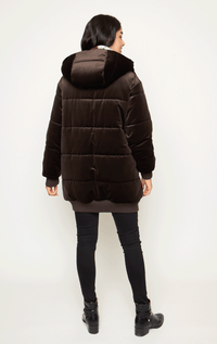 Tardia- Velvet Parka - Barrington's