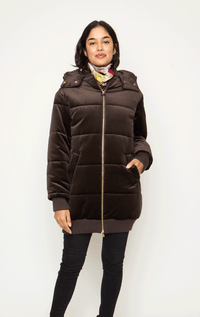 Tardia- Velvet Parka - Barrington's
