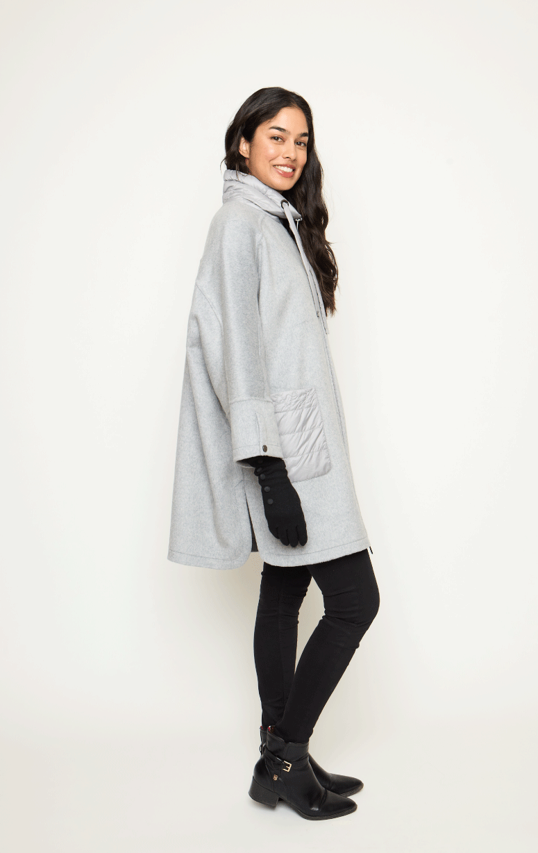 Gerry Weber- Mixed Media Poncho - Barrington's