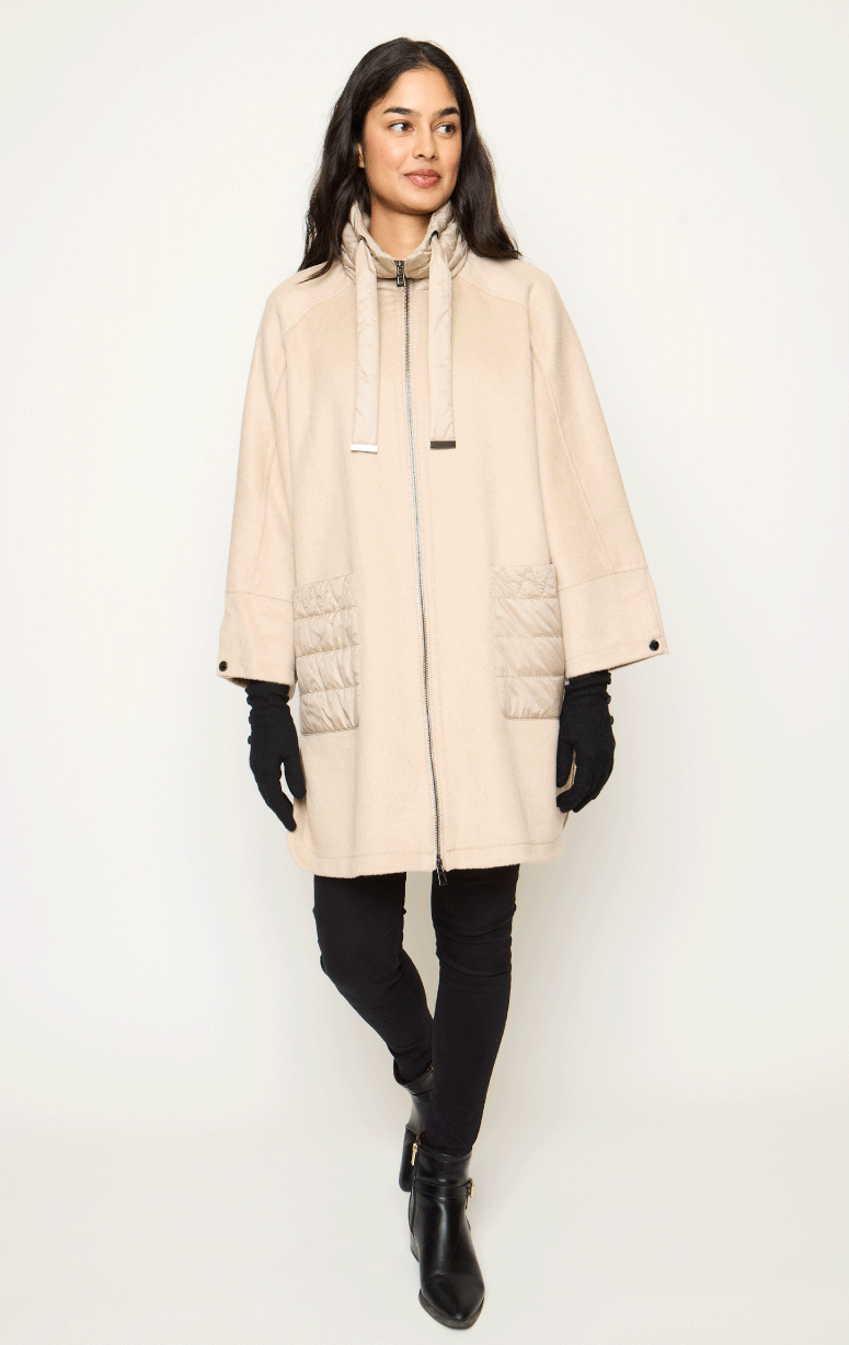 Gerry Weber- Mixed Media Poncho - Barrington's