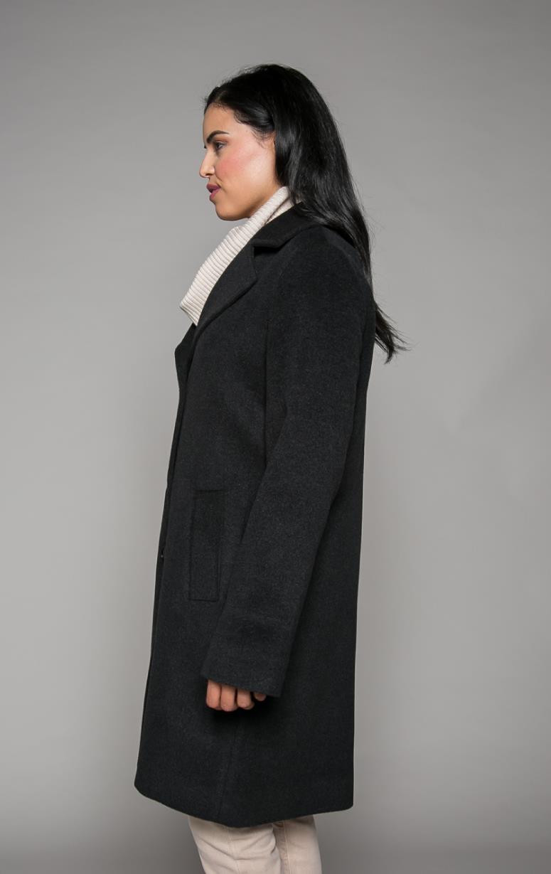 Classic Coat with Notch Collar - Barrington's