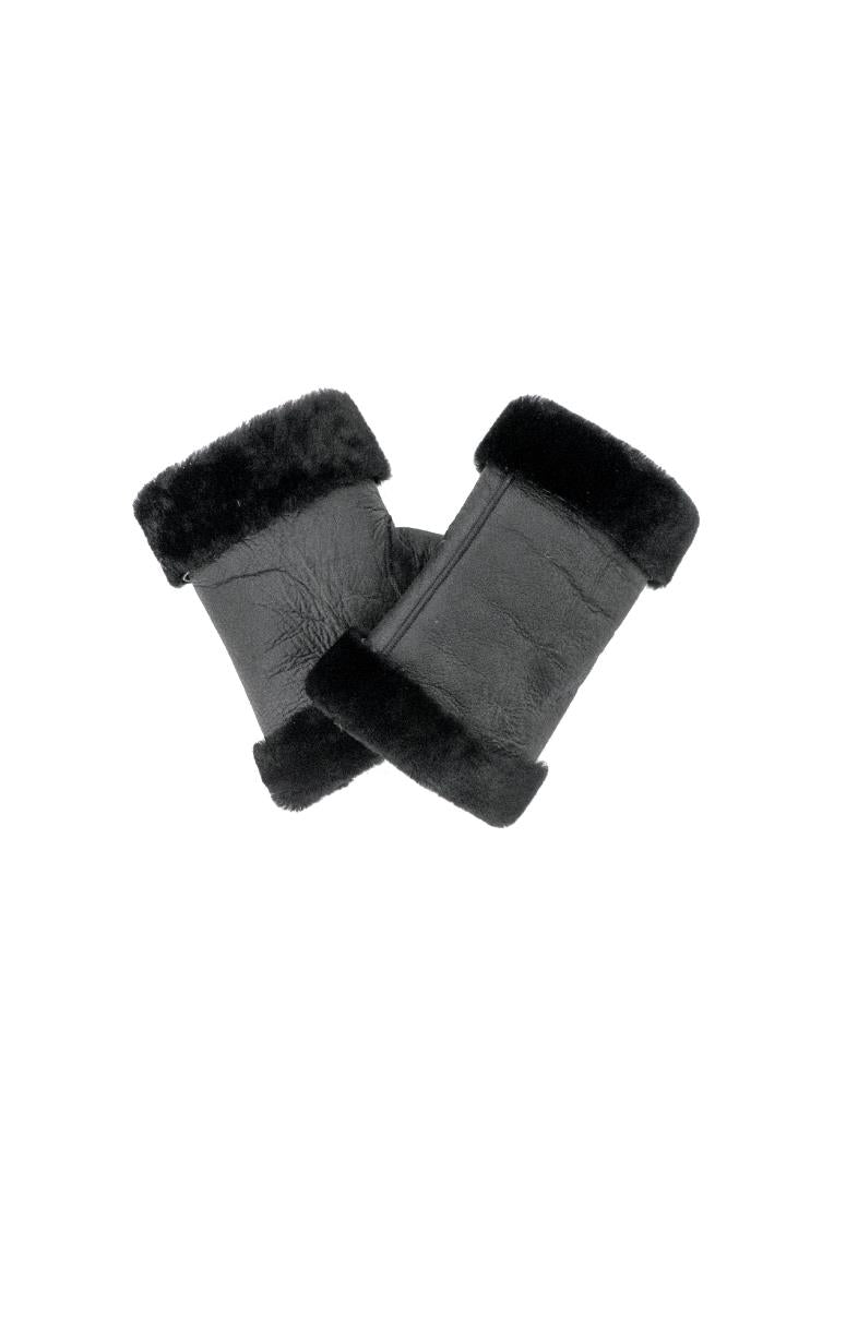 Fingerless Shearling Gloves - Barrington's