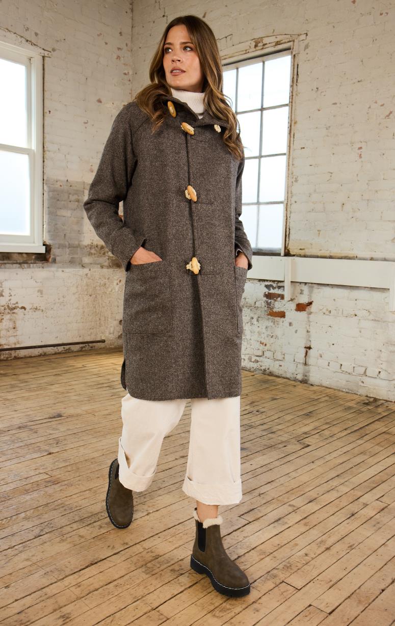 Ste. Marg. Scot - 100% Wool Duffle Coat - Barrington's