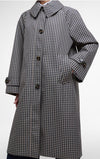 Barbour- Nadine Checked Showerproof Car Coat