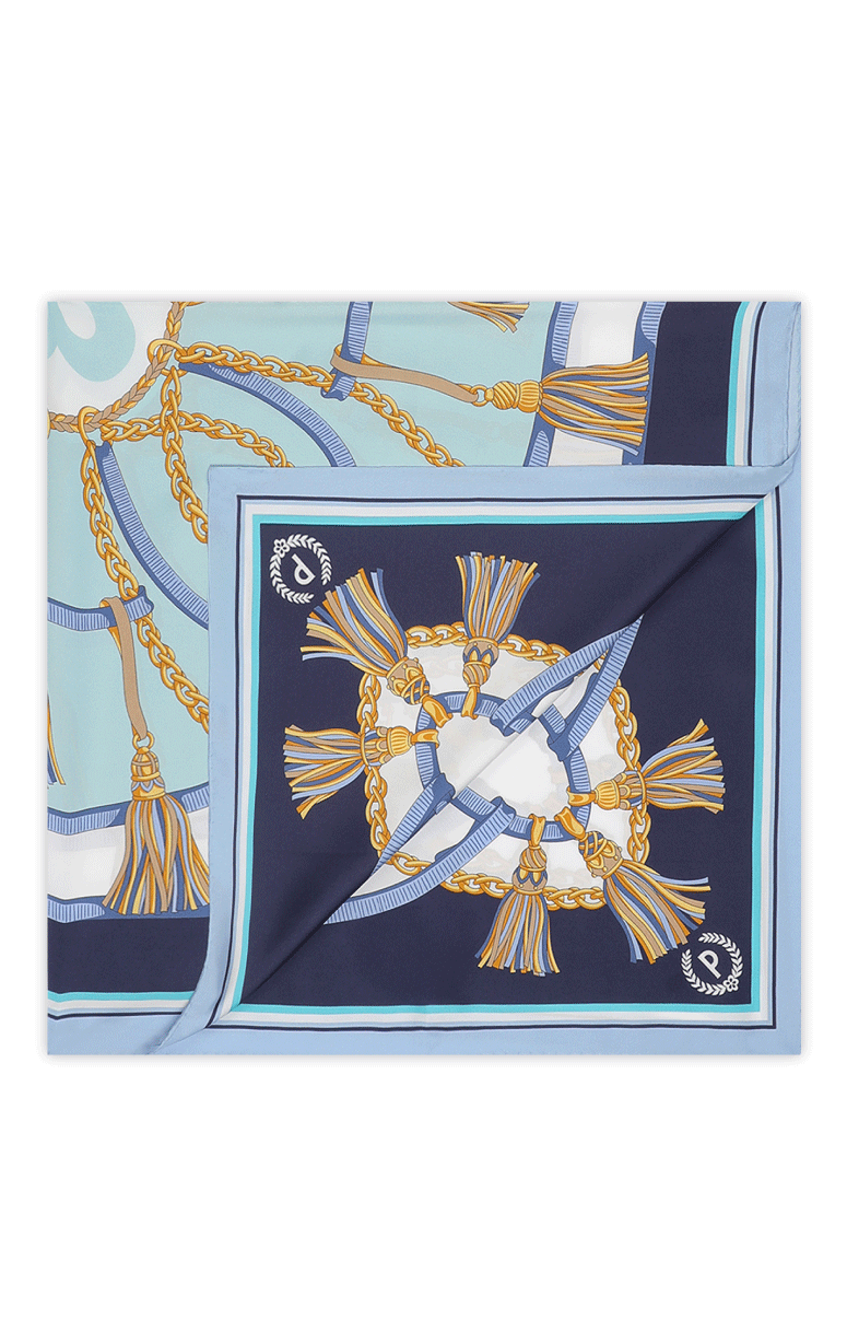 Pollini- Silk Square Scarf - Barrington's