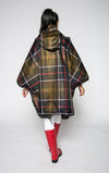 Barbour - Tartan Showerproof Packable Poncho - Barrington's