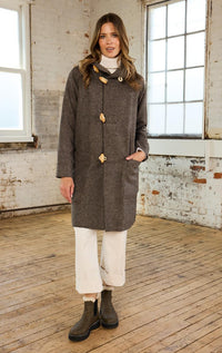 Ste. Marg. Scot - 100% Wool Duffle Coat - Barrington's