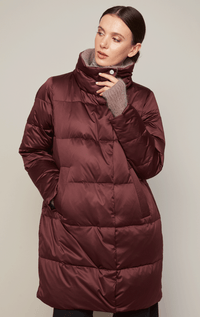 Adroit- Down Filled Parka with Angora Knit Trim - Barrington's