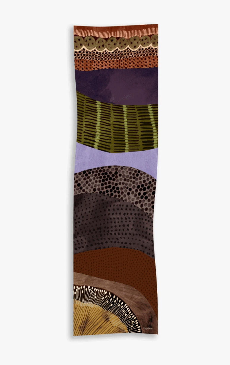 Cinzia Rocca- 100% Silk Oblong Scarf