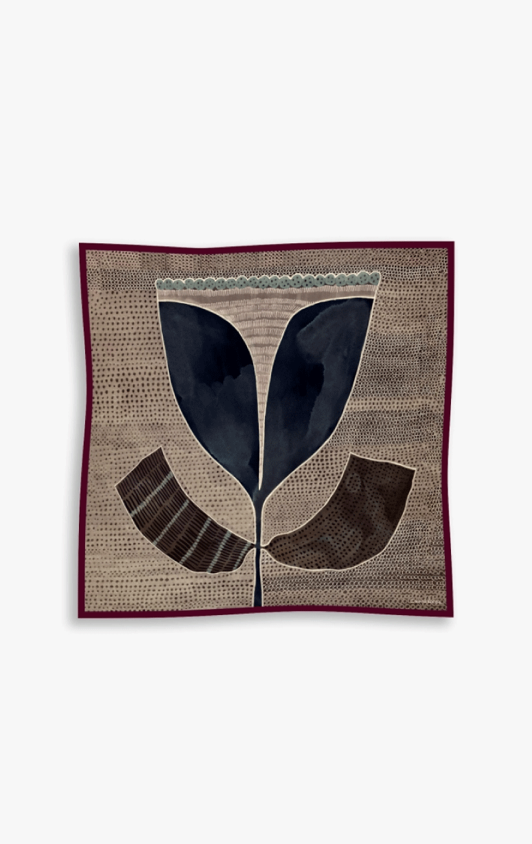 Cinzia Rocca- 100% Silk Square Scarf