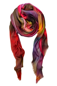Modal & Cashmere Scarf- Celebration