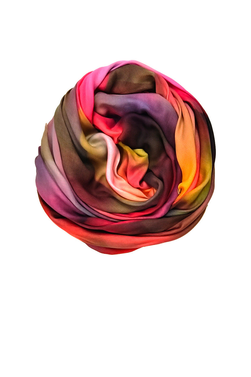 Modal & Cashmere Scarf- Celebration