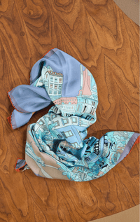 Barbieri- Silk Square Scarf - Barrington's