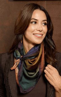 Barbieri- 100% Silk Reversible Scarf