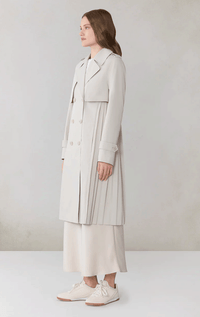 Soia & Kyo- Trench with Pleated Back - Barrington's