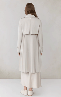 Soia & Kyo- Trench with Pleated Back - Barrington's