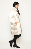 Be Florence- 7/8s Two-tone Coat - Barrington's
