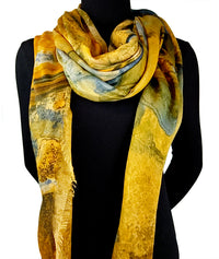 Modal & Cashmere Scarf- Gros Morne Stone