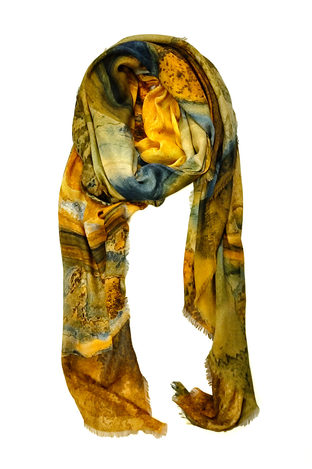 Modal & Cashmere Scarf- Gros Morne Stone
