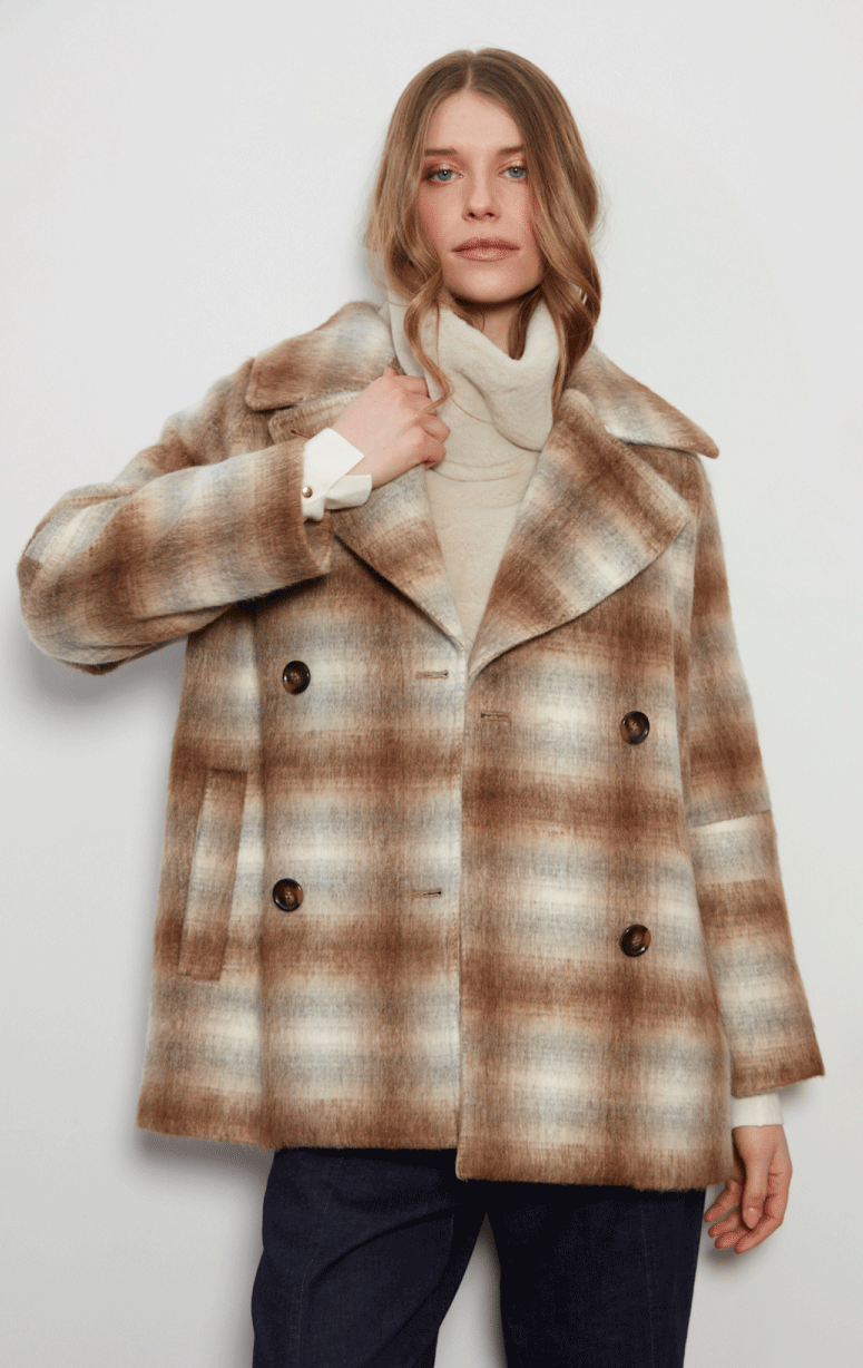 Adroit - Plaid Coat