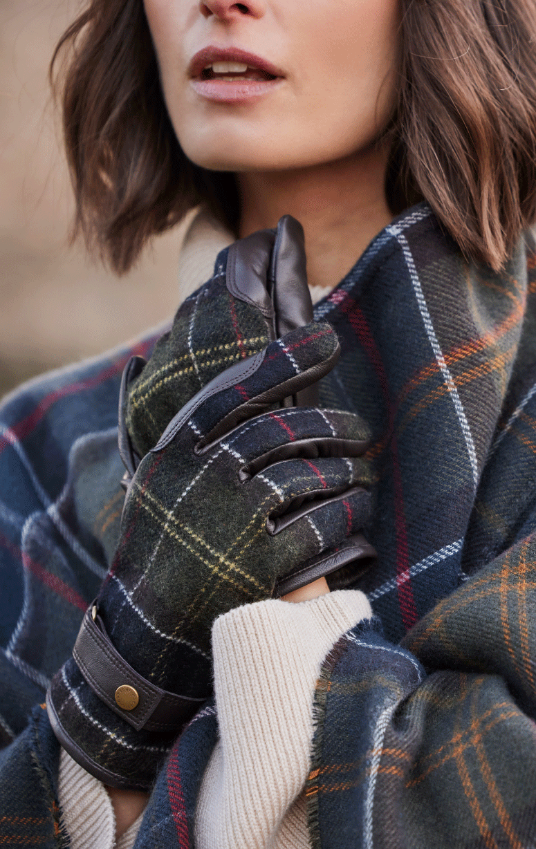 Barbour - Tartan Glove - Barrington's
