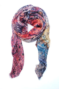 Modal & Cashmere Scarf - Layers of Time