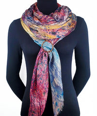 Modal & Cashmere Scarf - Layers of Time
