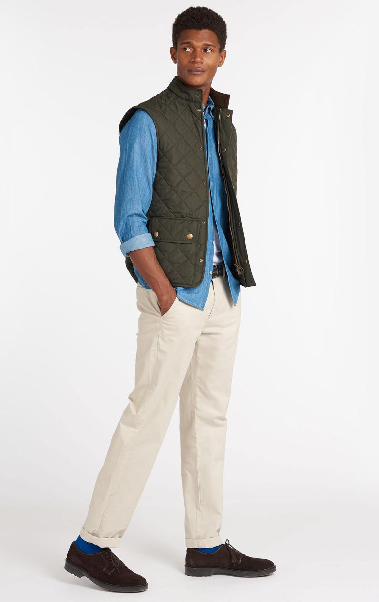 Barbour Men's Quilted Vest – Classic Insulated Vest for Men