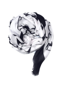 Modal & Cashmere Scarf - Mosaic