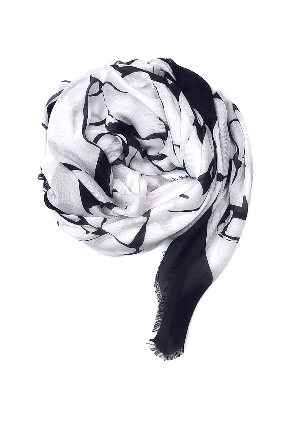 Modal & Cashmere Scarf - Mosaic