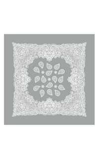 Gaynor- Bandana Print Square Scarf