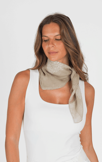 Gaynor- Bandana Print Square Scarf