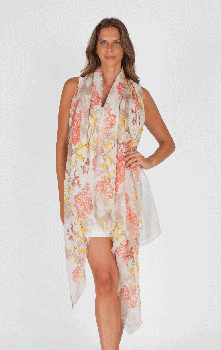 Gaynor- Modal & Silk Scarf