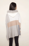 Poncho with Zip Front