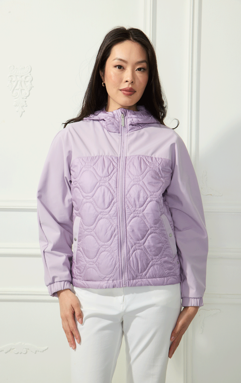 Lutha- Quilted Jacket with Hood