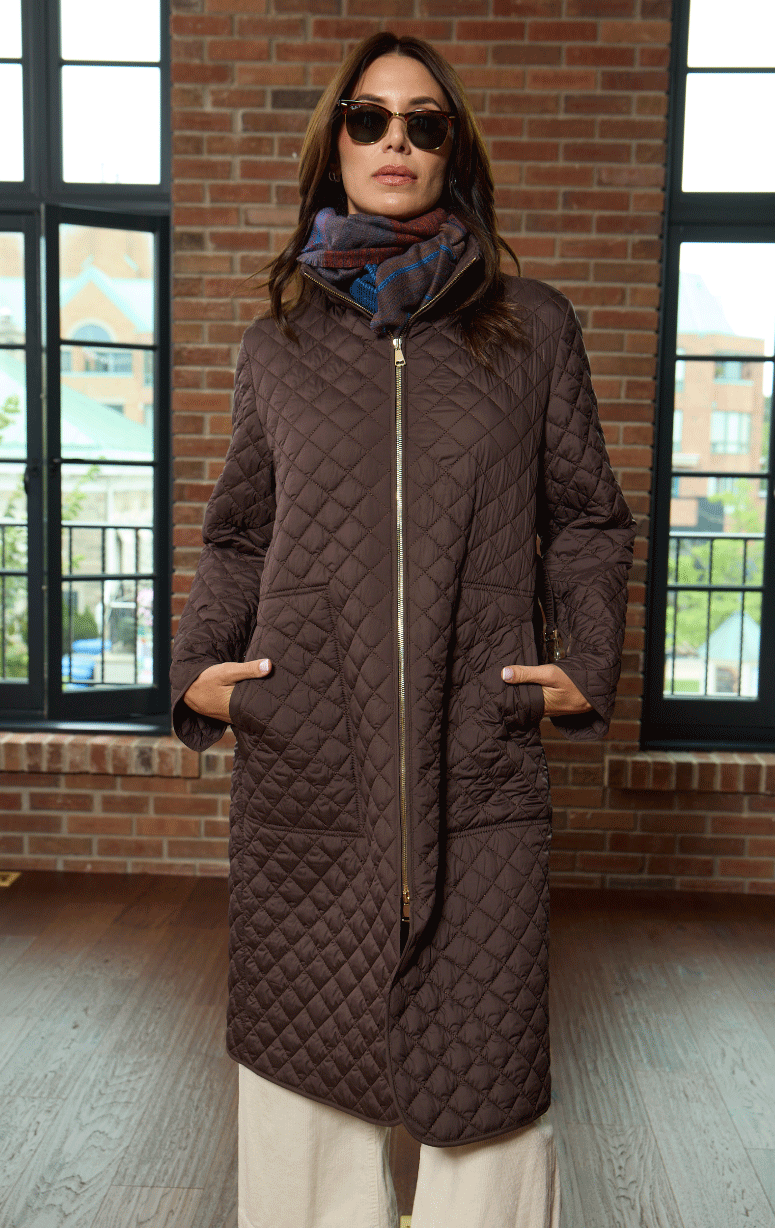 Suprema- 7/8s Superfine Wool 3-in-1 Coat