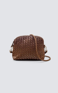 Dragon - Woven Leather Crossbody - Barrington's