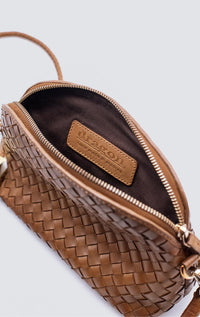 Dragon - Woven Leather Crossbody - Barrington's