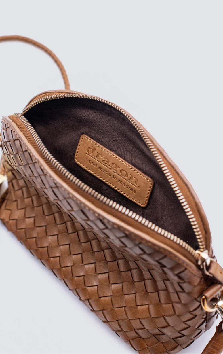 Dragon - Woven Leather Crossbody - Barrington's