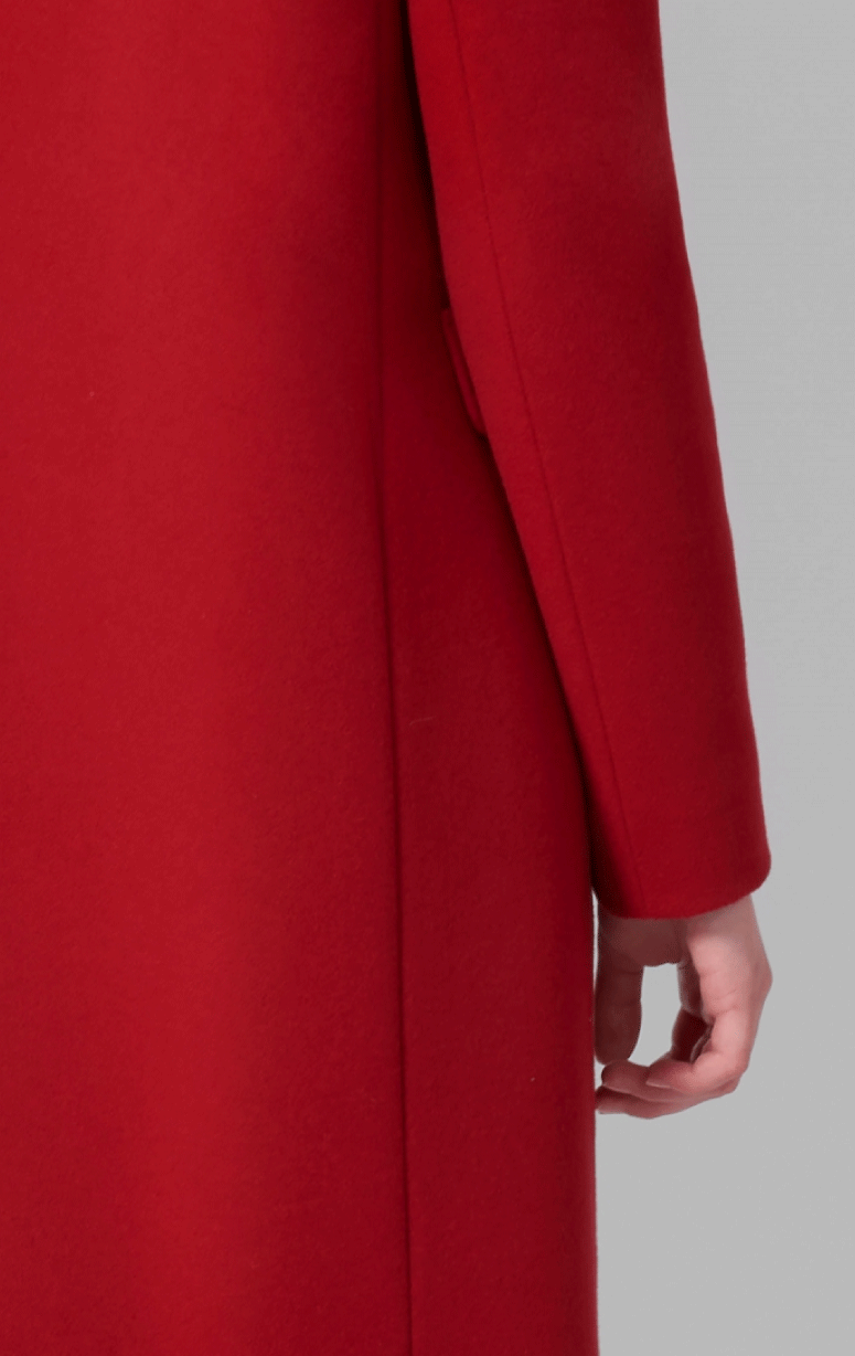 Cinzia Rocca- 7/8s Wool & Cashmere Coat