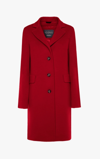 Cinzia Rocca- 7/8s Wool & Cashmere Coat
