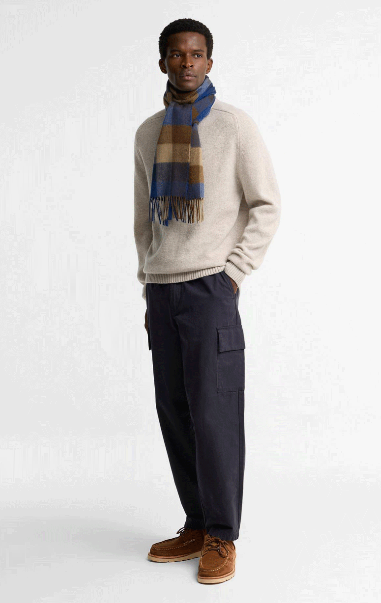 Barbour- Lambswool Tattersall Scarf