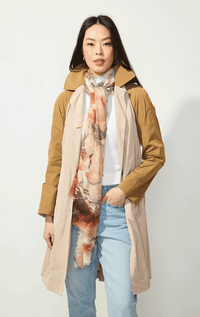 Violanti- Two Tone Lightweight Mac Coat