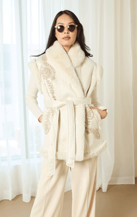 Violanti- Faux Shearling Vest - Barrington's