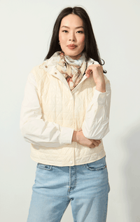 Violanti- Quilted Jacket with Hood