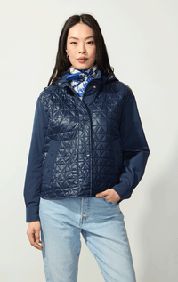 Violanti- Quilted Jacket with Hood
