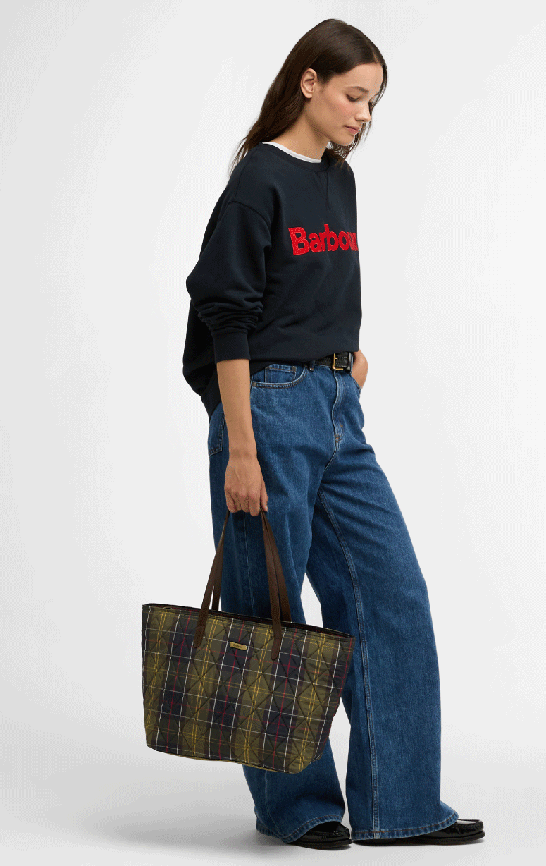 Barbour- Quilted Tote Bag - Barrington's